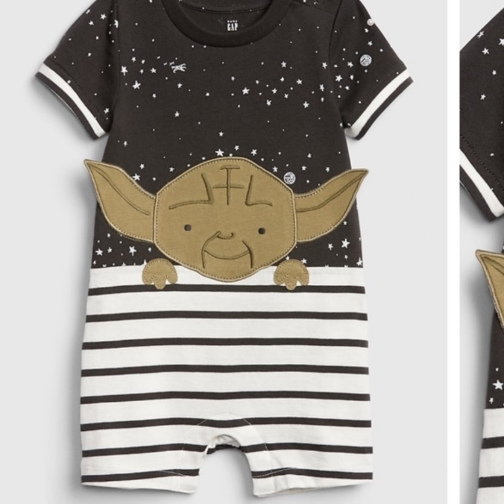 Baby Yoda Star Wars baby gap romper